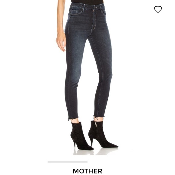 MOTHER HIGH WAISTED LOOKER ANKLE FRAY IN LAST CALL SZ 27 - Picture 1 of 16